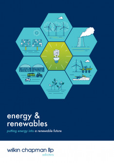 Wilkin Chapman Energy and Renewables Brochure Cover