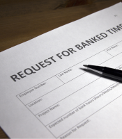 Form for 'request for banked time'